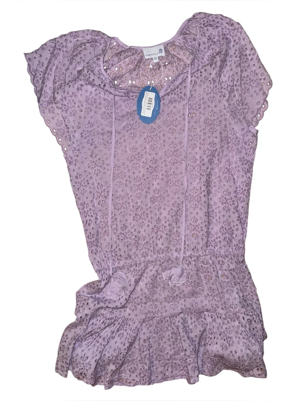 Cartolina Joy Coverup Pastel Lilac XS NWT